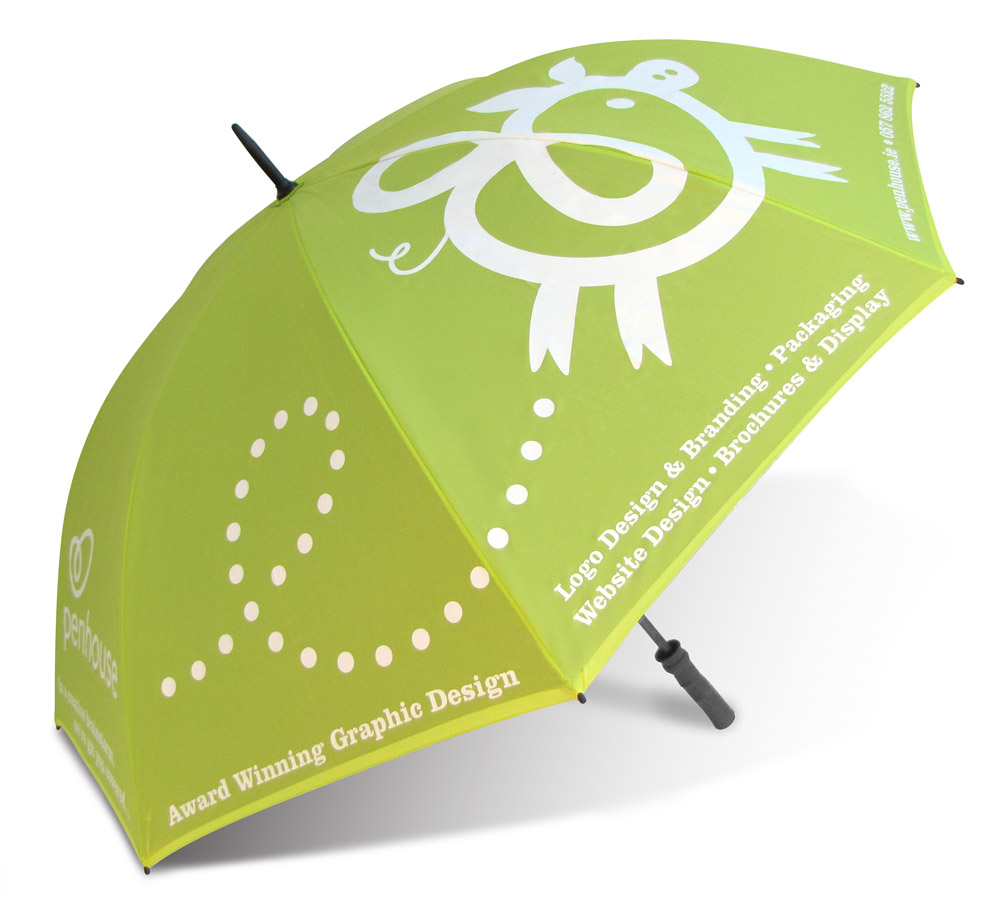 advertising umbrella